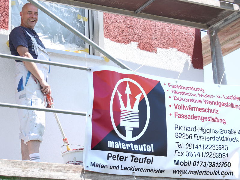 Malerteufel – Ihr Maler für Fassadenarbeiten in Fürstenfeldbruck und Umgebung